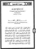 Tafsir ibnu katsir : Al-mu'minuun