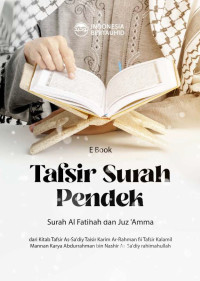 Image of Tafsir Surah Pendek : Surah Al Fatihah dan Juz'amma